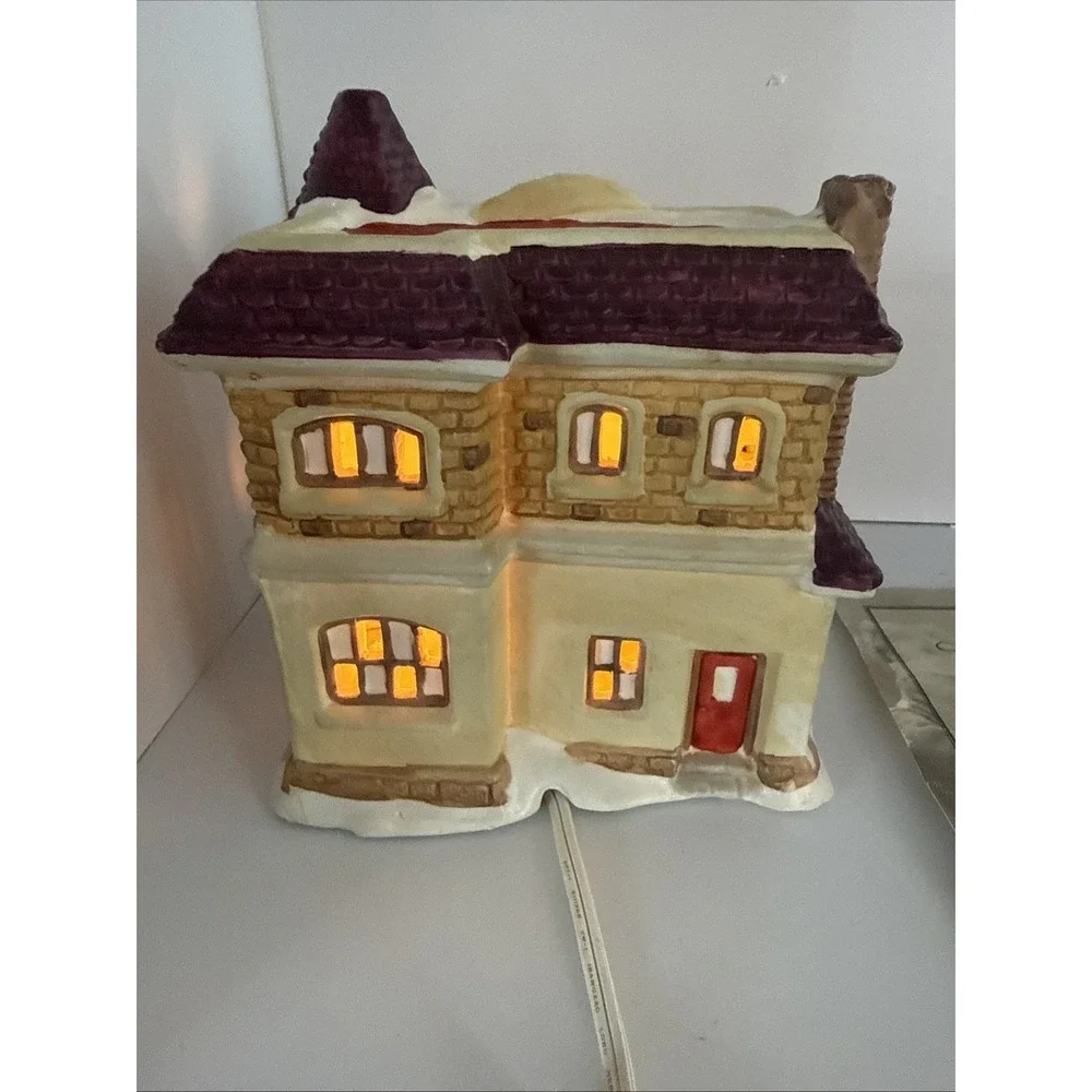 'It's a Wonderful Life' Holiday Village 1997 - Bedford Falls House certified